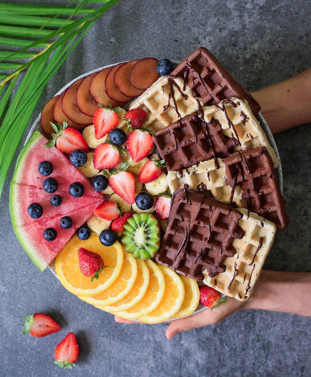 Healthy Vegan Waffles
 Vegan gluten free waffles