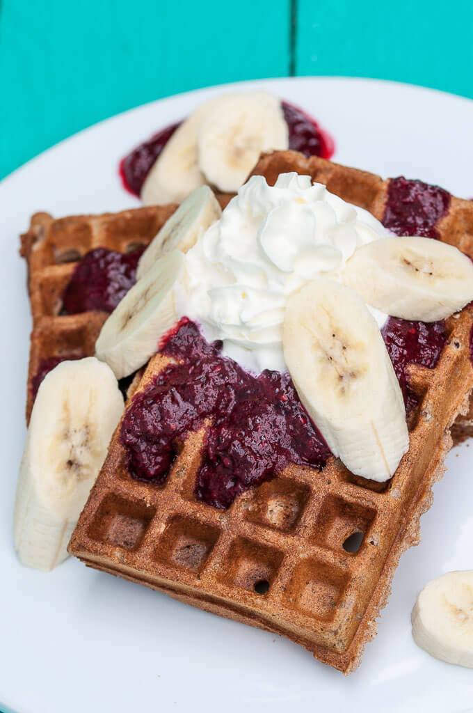 Healthy Vegan Waffles
 healthy vegan waffles