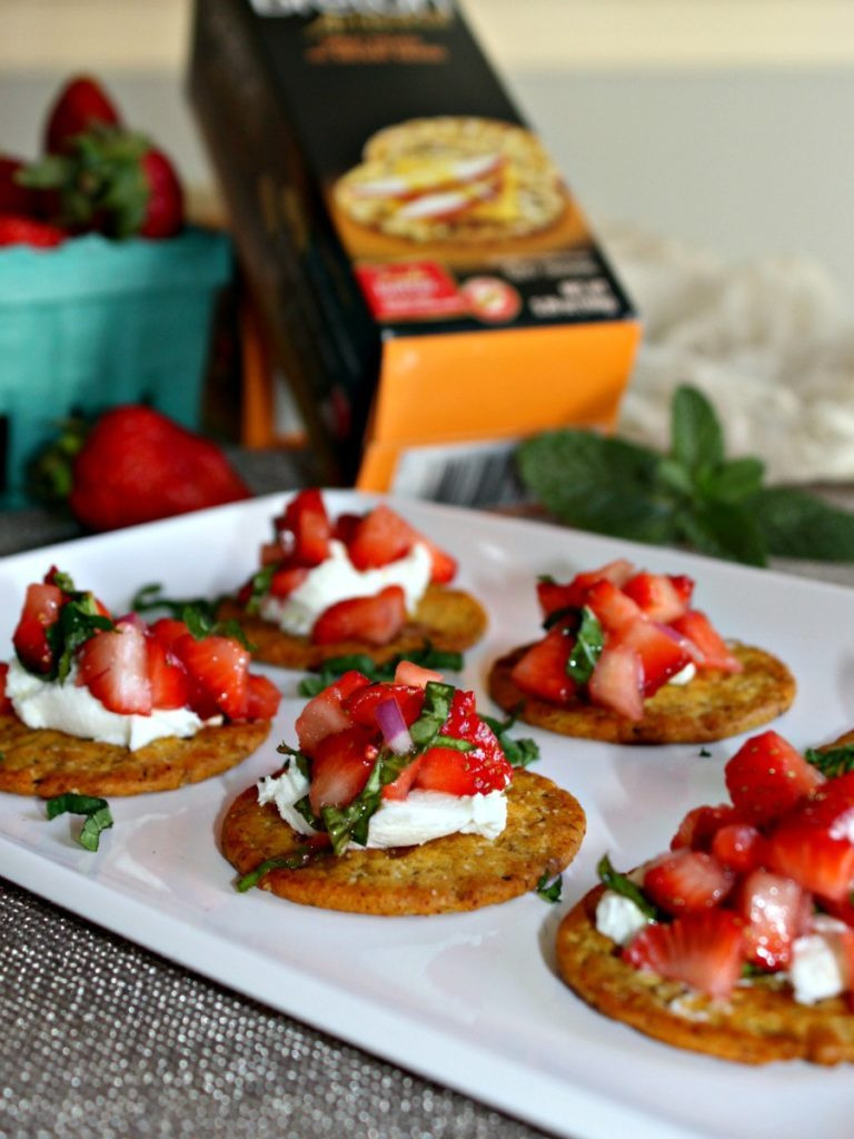 Healthy Vegetable Appetizers
 Strawberry and Goat Cheese Appetizers Simple And Savory