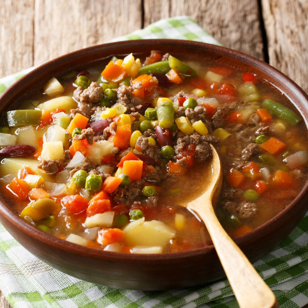 Healthy Vegetable Beef Soup
 Easy Ve able Beef Soup The Weary Chef