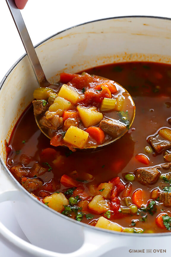 Healthy Vegetable Beef Soup
 100 Easy & Healthy Slow Cooker Recipes for Winter