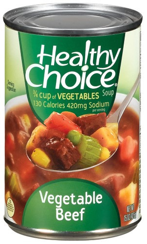 Healthy Vegetable Beef Soup
 Healthy Choice Ve able Beef Soup 15 Oz
