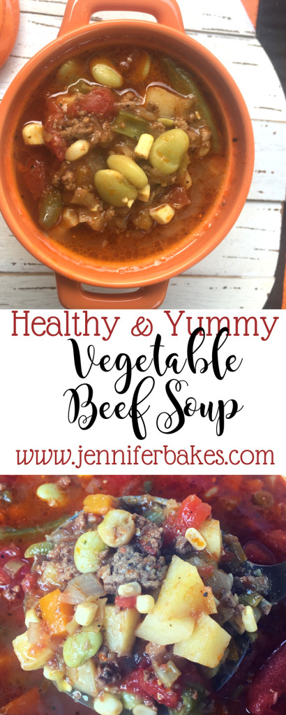 Healthy Vegetable Beef Soup
 Healthy & Way Yummy Ve able Beef Soup Jennifer Bakes