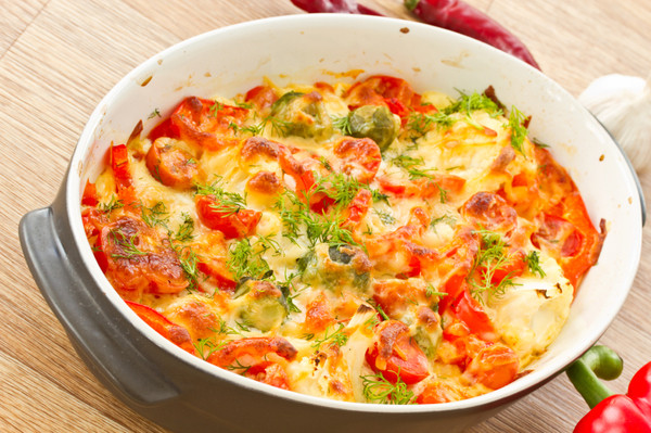 Healthy Vegetable Casserole
 healthy mixed ve able casserole