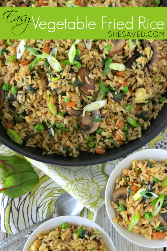 Healthy Vegetable Fried Rice
 Healthy Easy Ve able Fried Rice Recipe