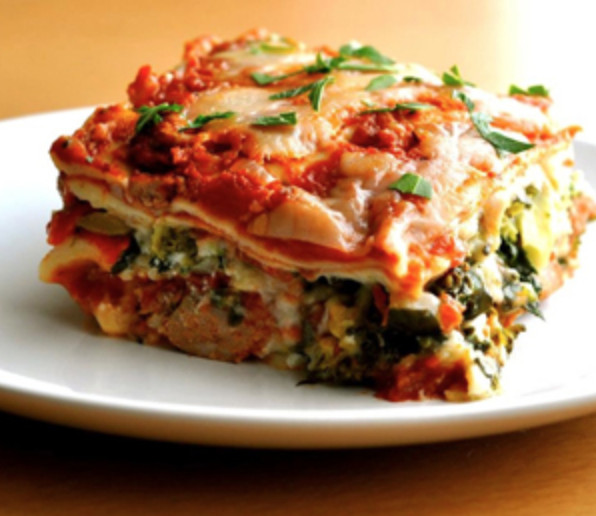 Healthy Vegetable Lasagna
 Deliciously Healthy Veggie Lasagna