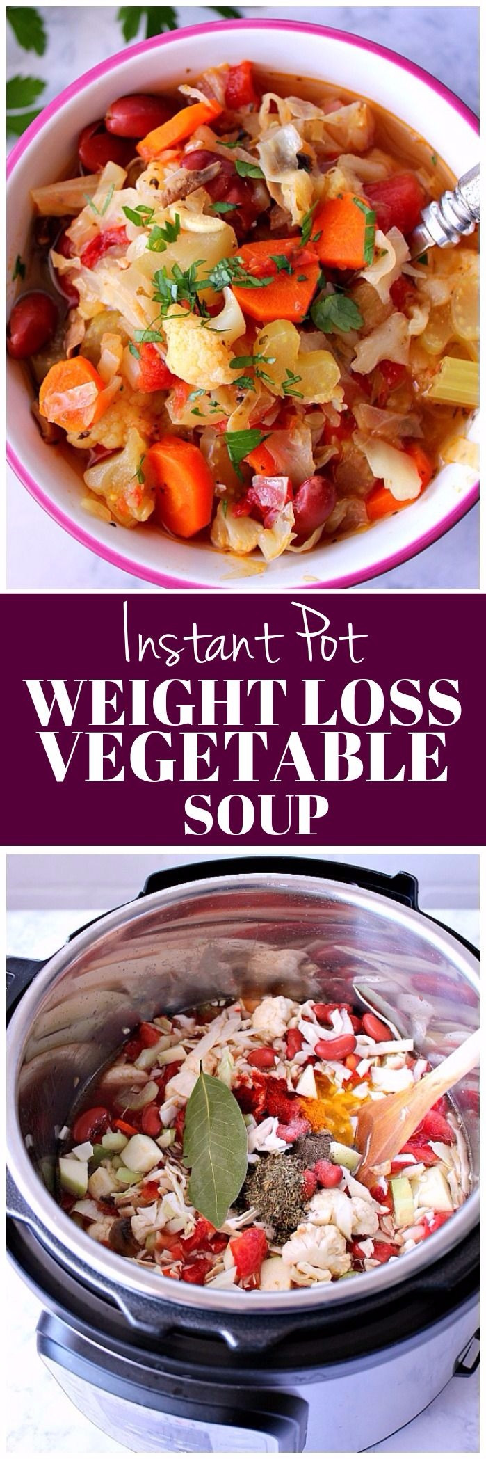 Healthy Vegetable Soup Recipes For Weight Loss
 Instant Pot Weight Loss Ve able Soup Recipe Crunchy