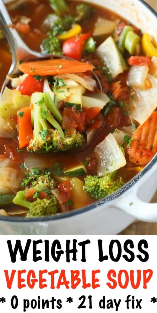 Healthy Vegetable Soup Recipes For Weight Loss
 Weight Loss Ve able Soup w Amazing Flavor Spend