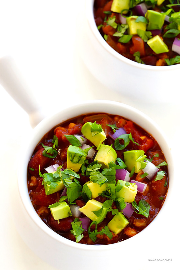 Healthy Vegetarian Chili
 Arguably The Best 11 Slow Cooker Chili Recipes