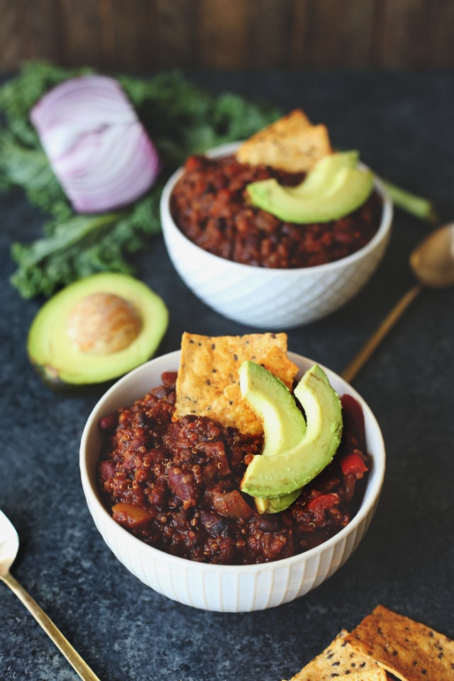 Healthy Vegetarian Chili
 20 Healthy Chili Recipes Kim s Cravings