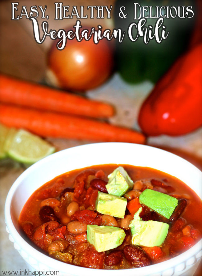 Healthy Vegetarian Chili
 Ve arian Chili Easy Healthy and Delicious inkhappi