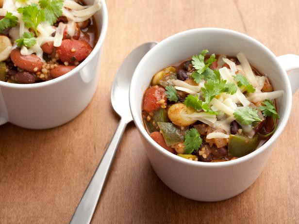 Healthy Vegetarian Chili
 Ve arian Thanksgiving Menu