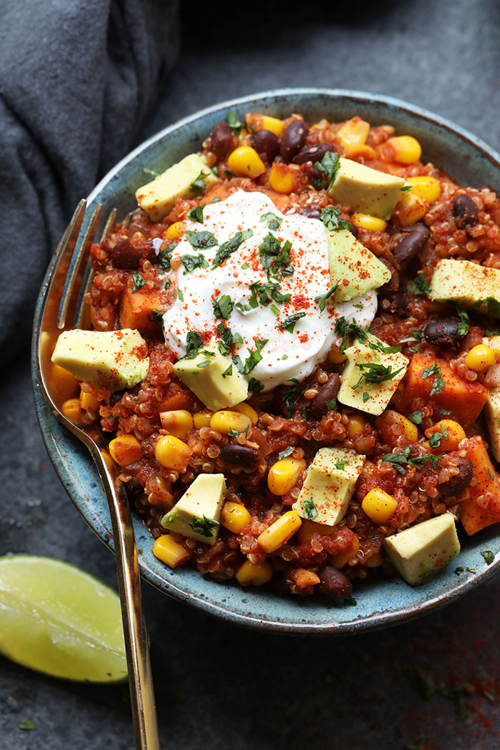 Healthy Vegetarian Crockpot Recipes
 Healthy Slow Cooker Sweet Potato Mexican Quinoa Vegan