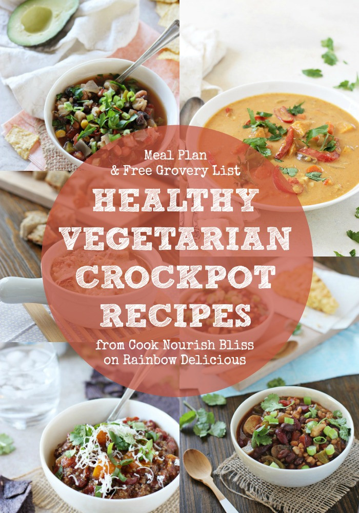 Healthy Vegetarian Crockpot Recipes
 Healthy Ve arian Crockpot Recipes Meal Plan from Cook