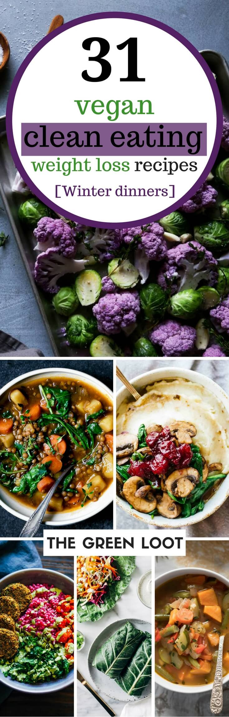 Healthy Vegetarian Dinner Recipes For Weight Loss
 The Best 31 Delish Vegan Clean Eating Recipes for Weight