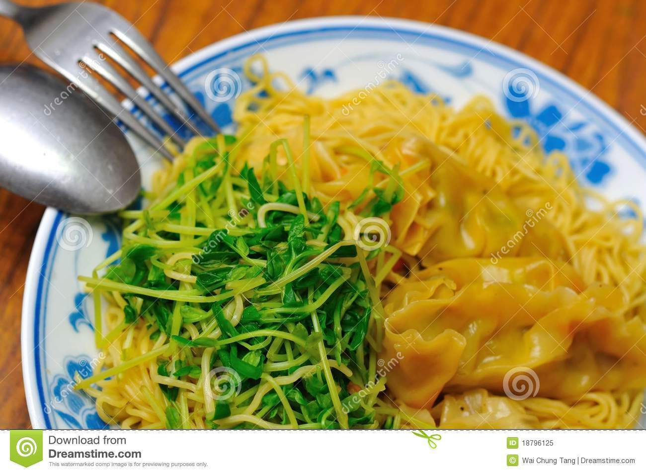 Healthy Vegetarian Dumplings
 Healthy Ve arian Dumpling Noodles Royalty Free Stock