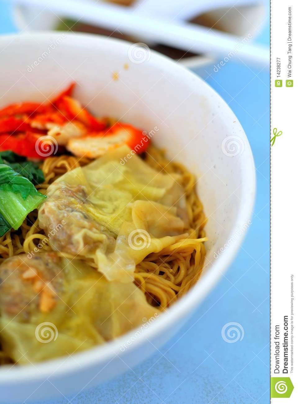 Healthy Vegetarian Dumplings
 Asian Pork Dumpling Noodles Royalty Free Stock graphy