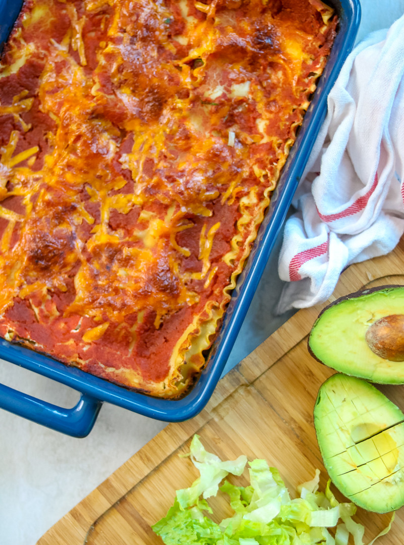 Healthy Vegetarian Lasagna
 Healthy Ve arian Mexican Lasagna An Easy Tex Mex