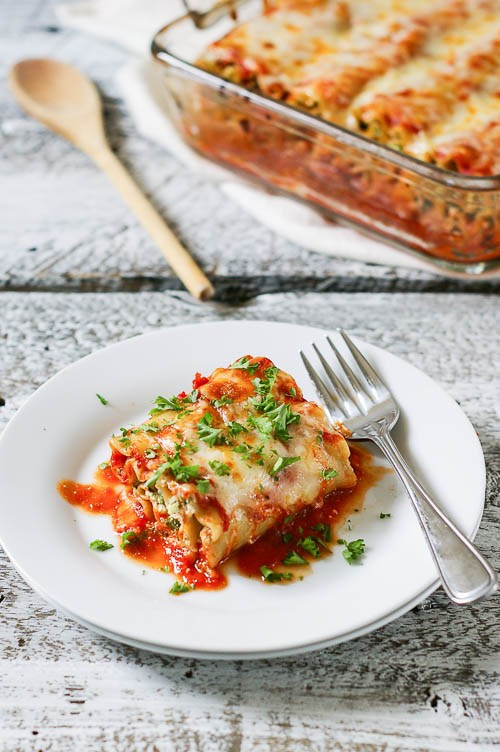 Healthy Vegetarian Lasagna
 Healthy Ve arian Lasagna Rolls Chelsea s Healthy Kitchen