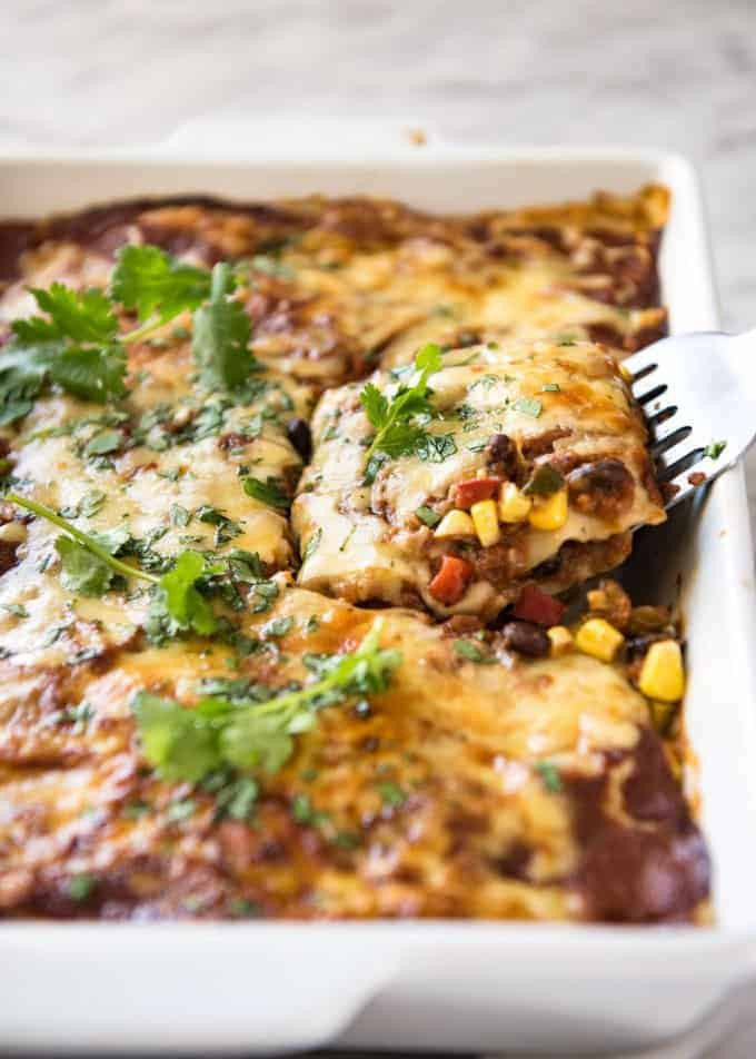 Healthy Vegetarian Mexican Recipes
 Ve arian Mexican Lasagna