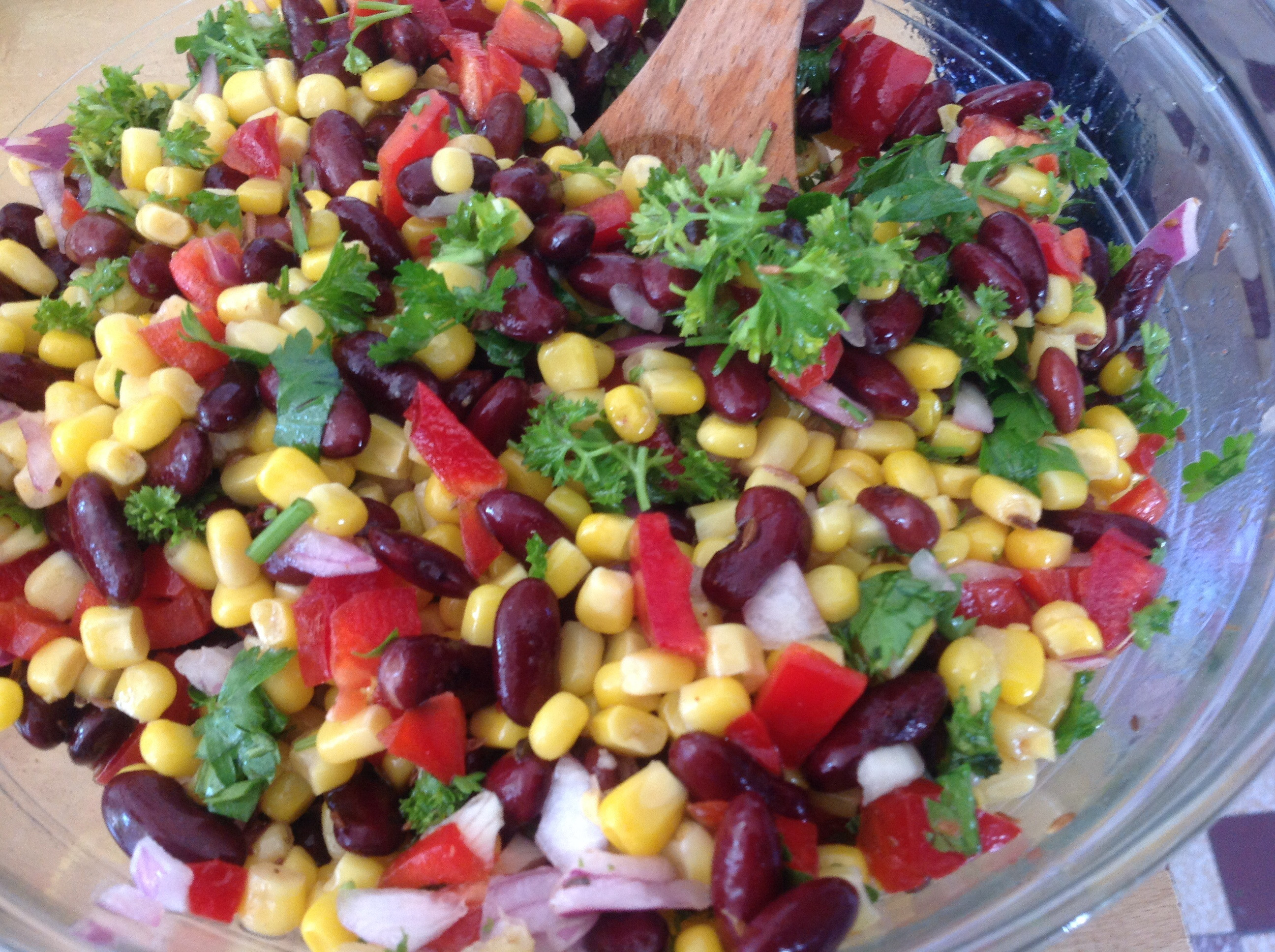 Healthy Vegetarian Recipes
 Healthy Ve arian Corn and Bean Salsa Recipe