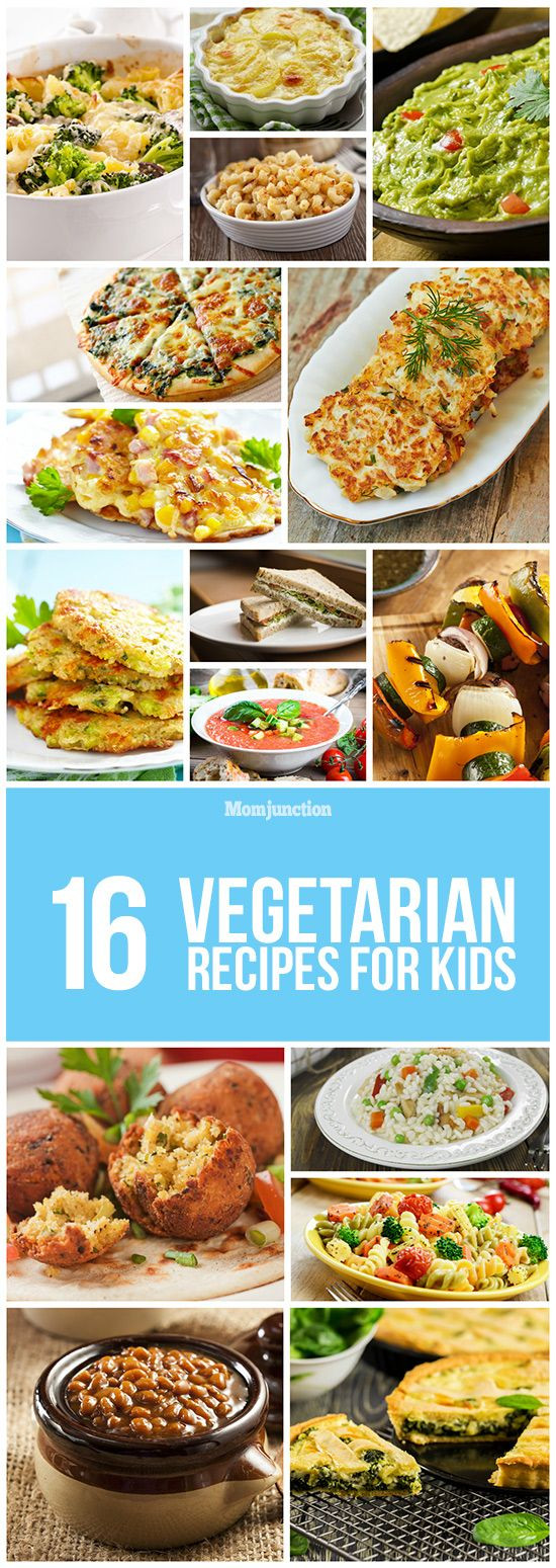 Healthy Vegetarian Recipes For Kids
 16 Healthy Ve arian Recipes For Kids