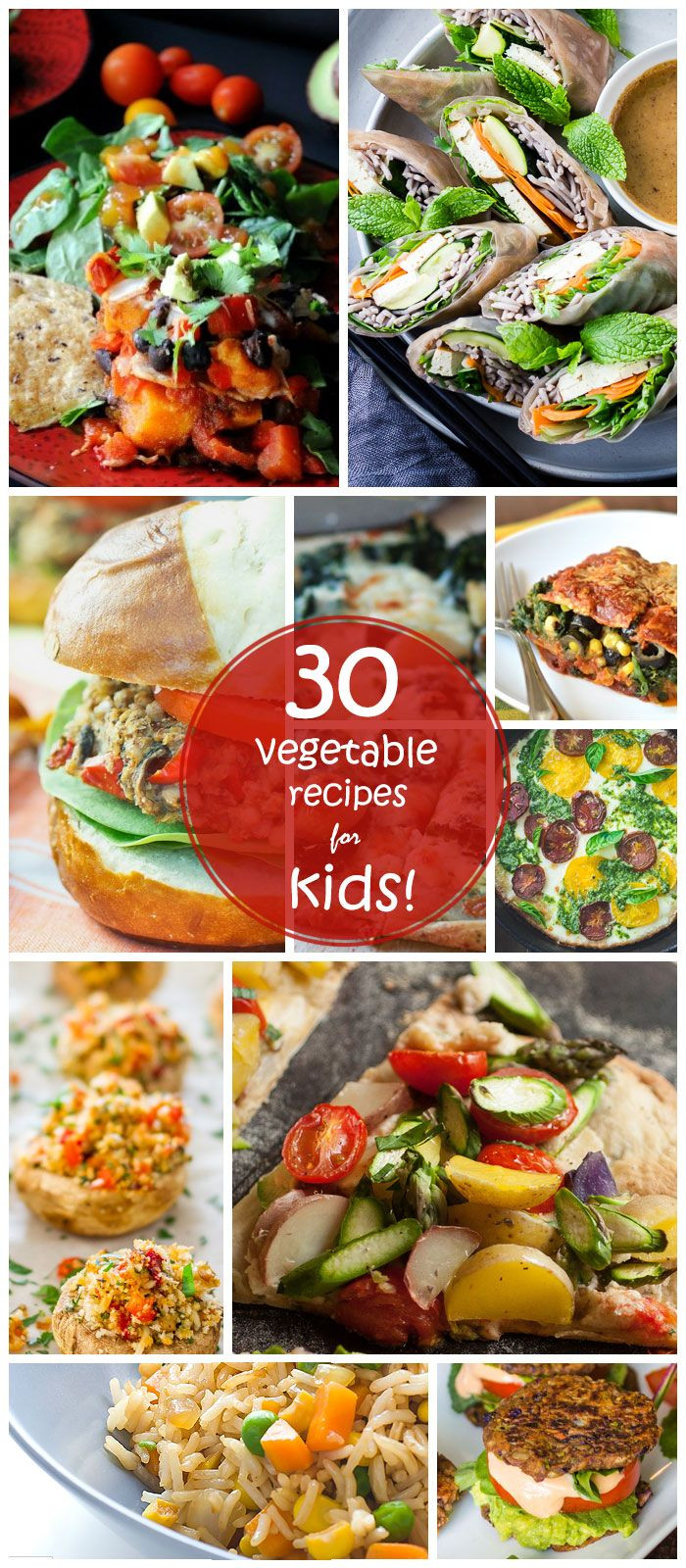 Healthy Vegetarian Recipes For Kids
 30 Easy Ve arian Recipes for Kids