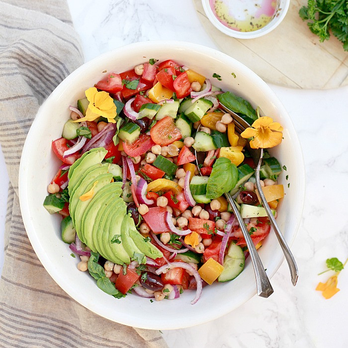 Healthy Vegetarian Salads
 Healthy Vegan Greek Salad Yummy Mummy Kitchen