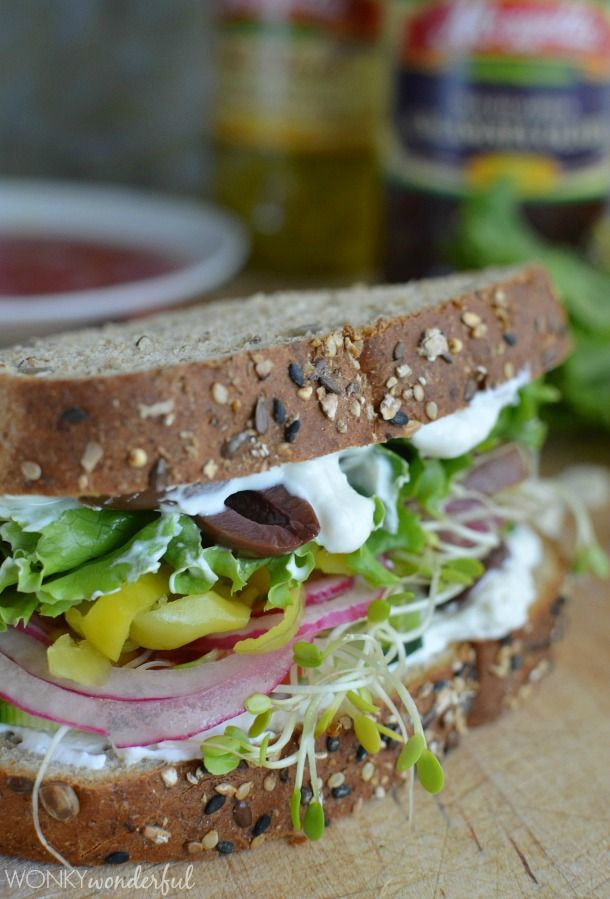 Healthy Vegetarian Sandwich Recipes
 245 best OPA Go Greek images on Pinterest