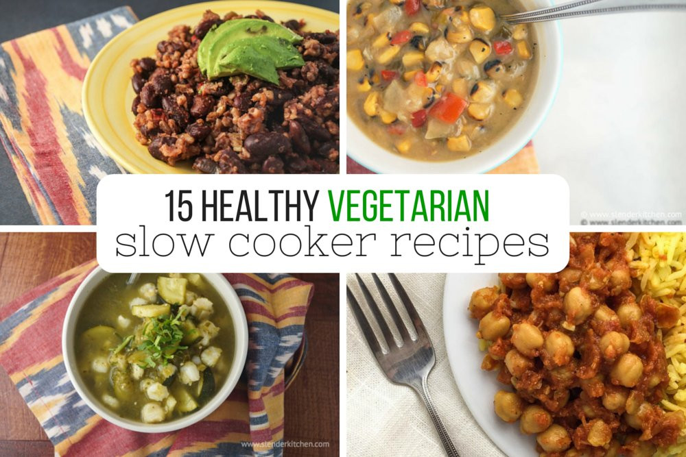 Healthy Vegetarian Slow Cooker Recipes
 Friday Five Ve arian Slow Cooker Favorites for Meatless