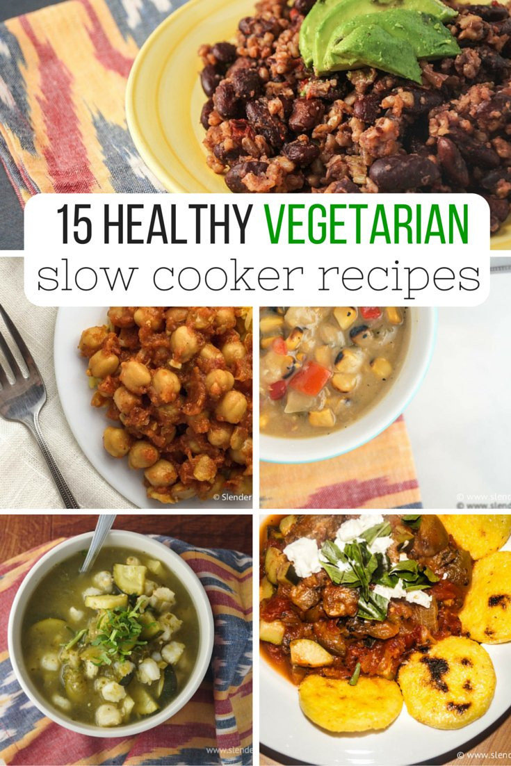 Healthy Vegetarian Slow Cooker Recipes
 Friday Five Ve arian Slow Cooker Favorites for Meatless