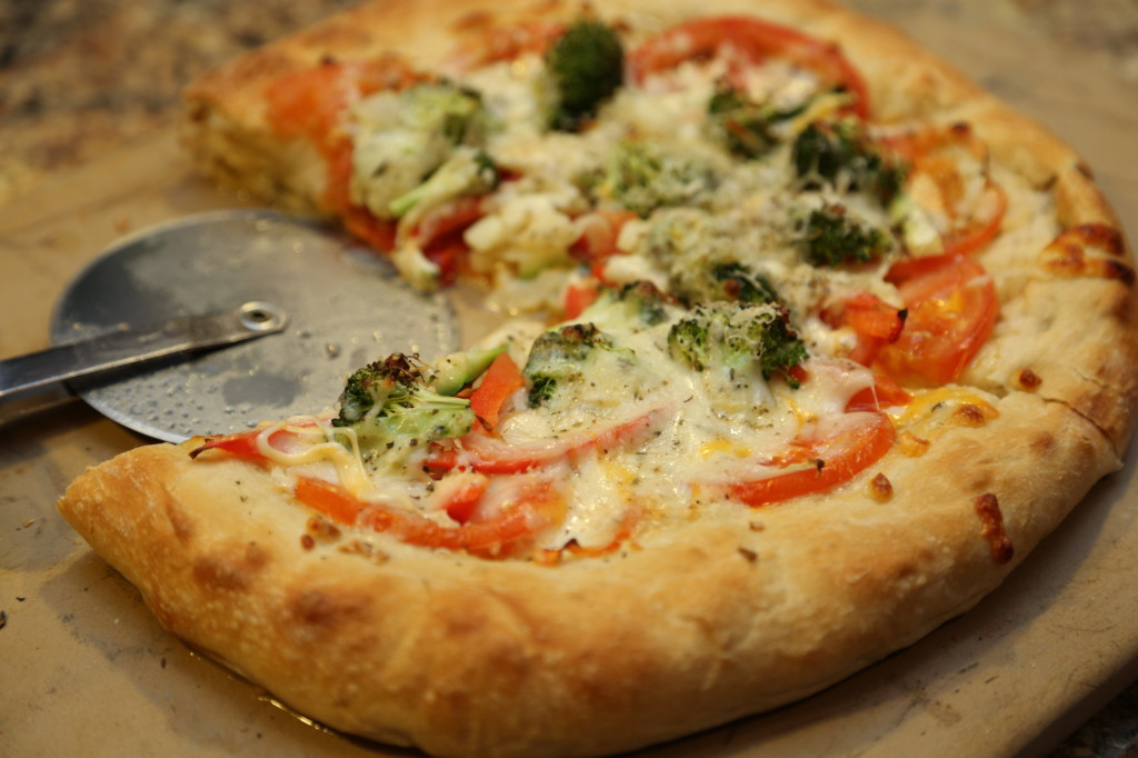 Healthy Veggie Pizza Recipe
 Healthy Pizza Dough Recipe Three Cheese Veggie Pizza