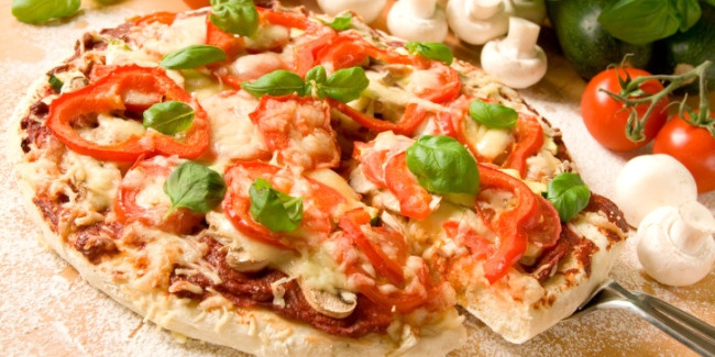 Healthy Veggie Pizza Recipe
 Healthy Roasted Ve able Pizza Recipe