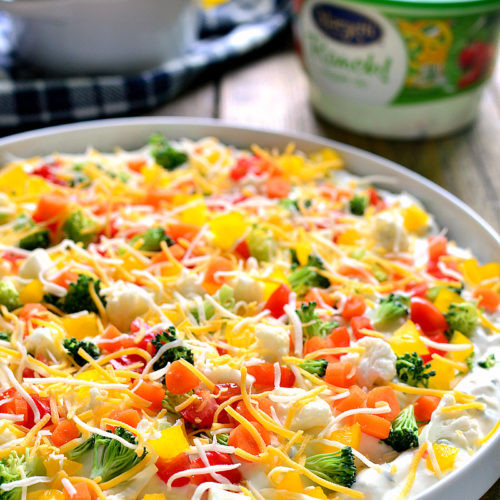 Healthy Veggie Pizza Recipe
 Veggie Pizza Dip Get Healthy U