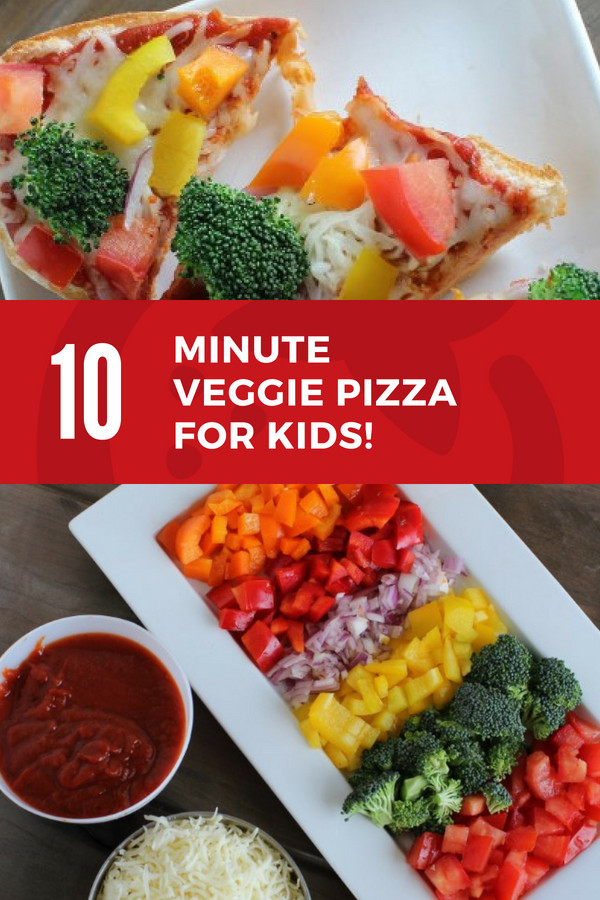 Healthy Veggie Pizza Recipe
 10 Minute Veggie Pizza Recipe