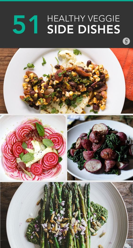 Healthy Veggie Side Dishes
 51 Easy and Healthy Veggie Sides That Will Outshine Any