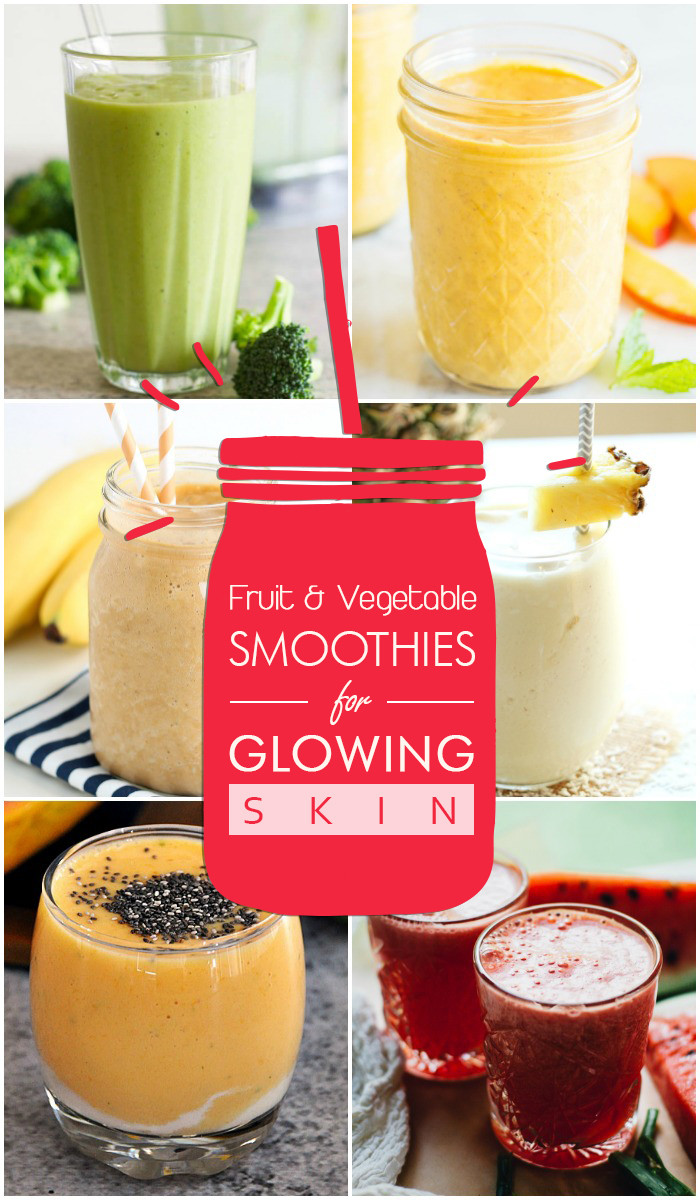 Healthy Veggie Smoothies
 30 Fruit and Ve able Smoothies for Glowing Skin