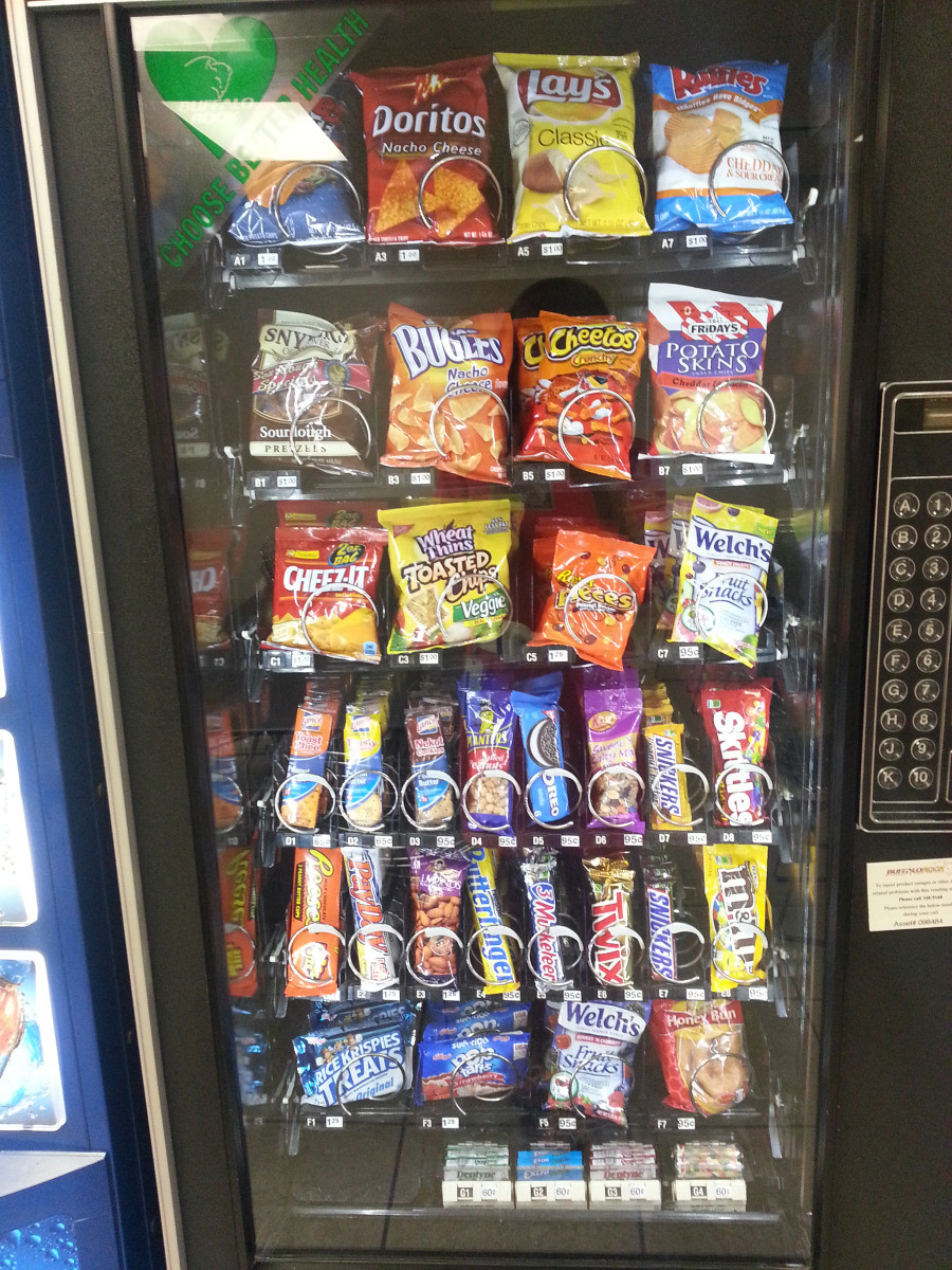 Healthy Vending Machine Snacks
 Healthy Vending Machine Snacks