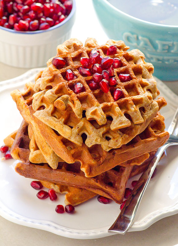 Healthy Waffles Recipe
 15 Healthy Waffle Recipes for Waffle Day The Sassy Dietitian