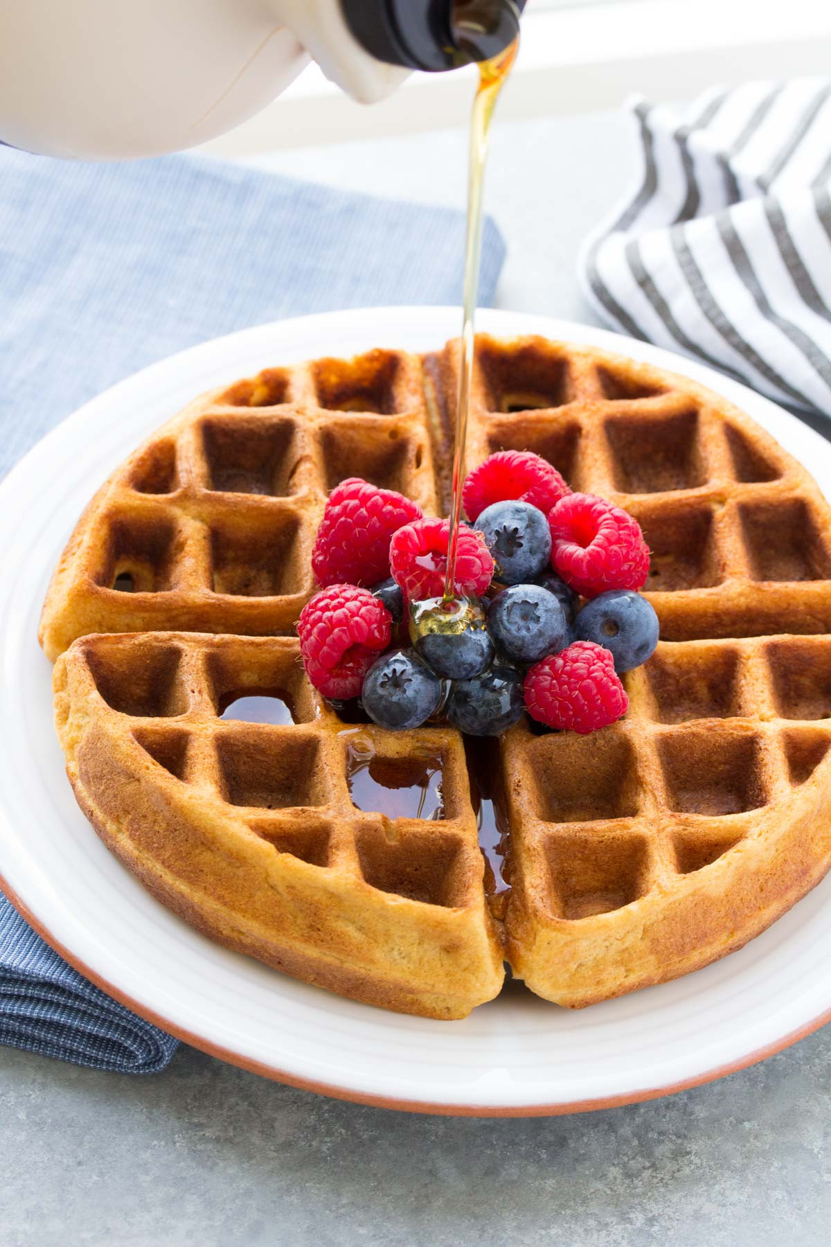 Healthy Waffles Recipe
 Best Easy Healthy Pancake Recipe Makes Waffles Too