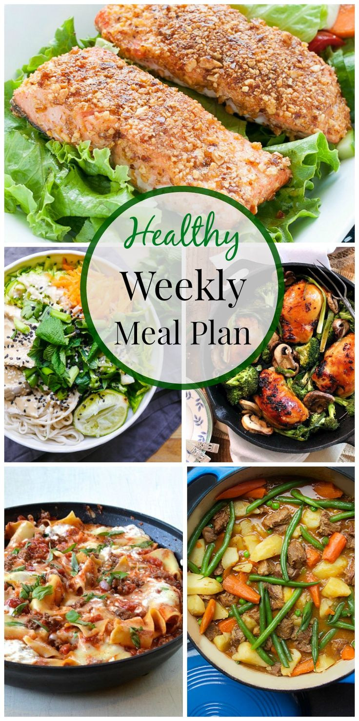 Healthy Weekday Lunches
 Healthy Weeknight Meal Plan 10