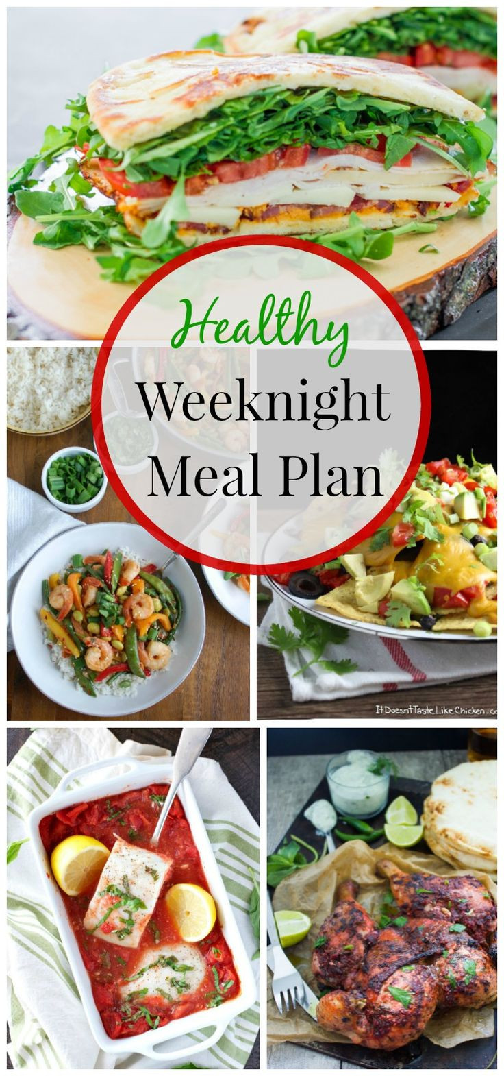 Healthy Weekday Lunches
 Healthy Weeknight Meal Plan 14