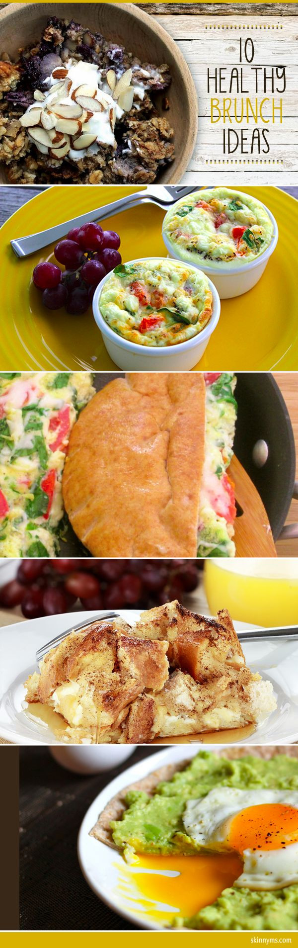 Healthy Weekend Breakfast
 10 Brunch Ideas