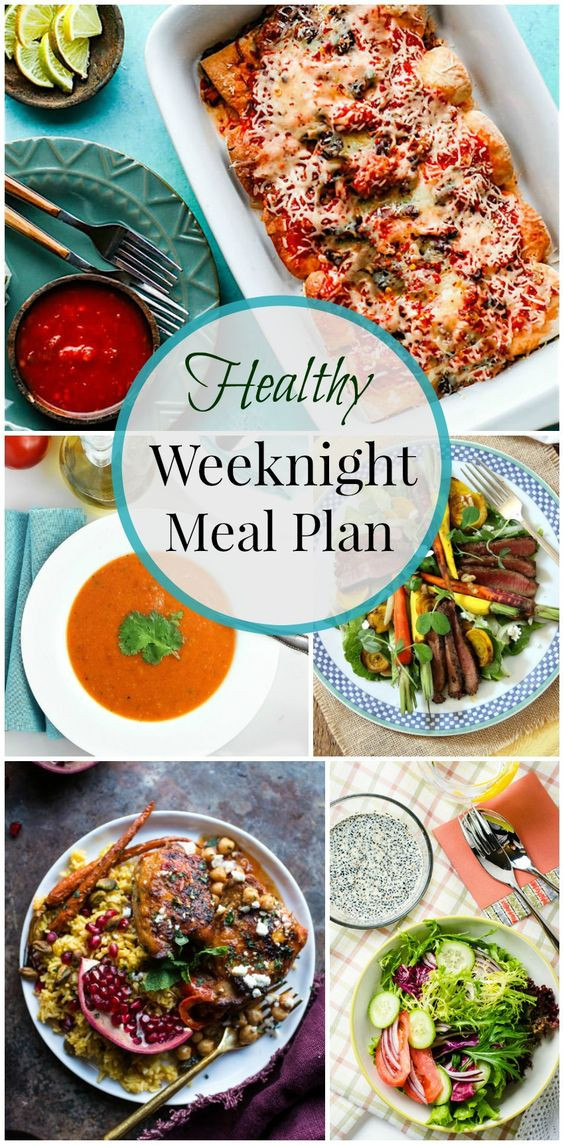 Healthy Weeknight Dinners
 Healthy weeknight meals Healthy and Meals on Pinterest