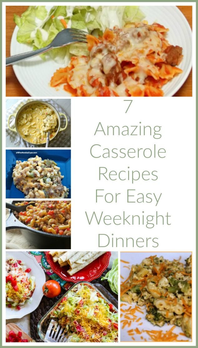 Healthy Weeknight Dinners For Families
 17 Best images about forting Casseroles on Pinterest