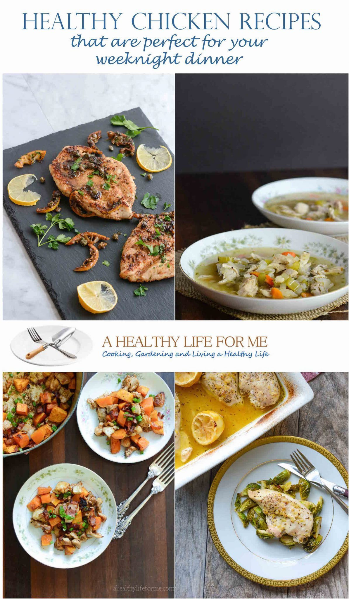 Healthy Weeknight Dinners For Families
 Healthy Chicken Recipes for Dinner A Healthy Life For Me