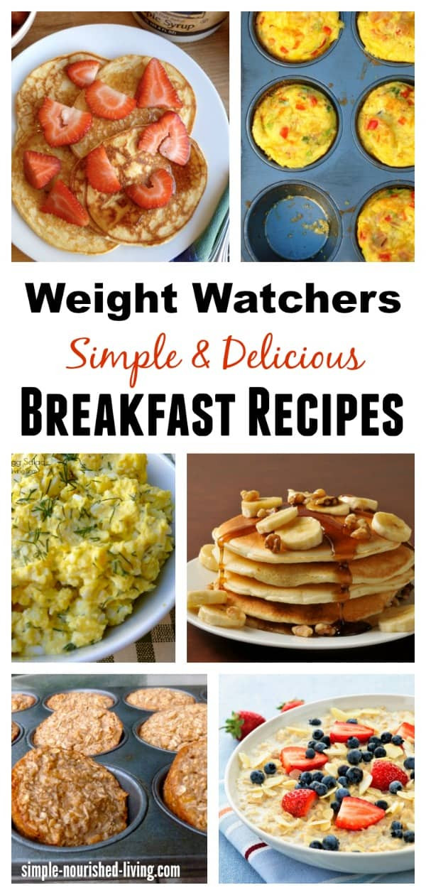 Healthy Weight Watchers Breakfast
 Weight Watchers Breakfast Recipes w Points Plus Values