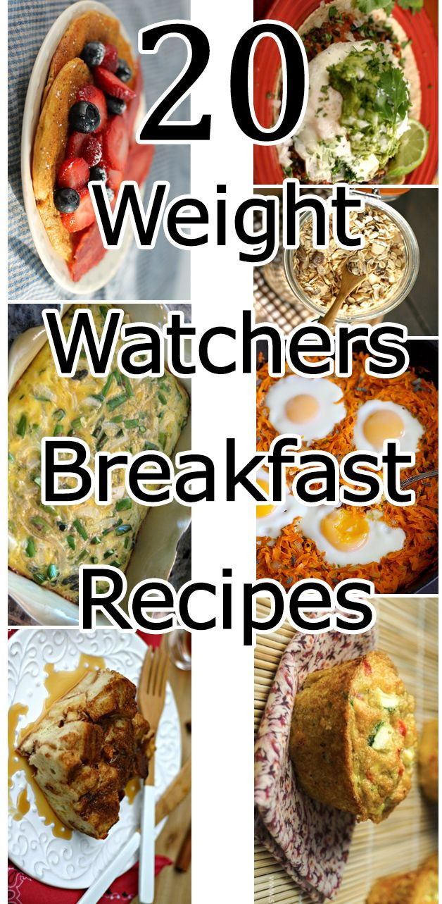 Healthy Weight Watchers Breakfast
 20 Weight Watchers Breakfast Recipes breakfast recipes