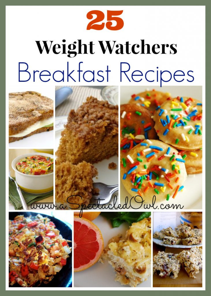 Healthy Weight Watchers Breakfast
 25 Weight Watchers BREAKFAST Recipes A Spectacled Owl