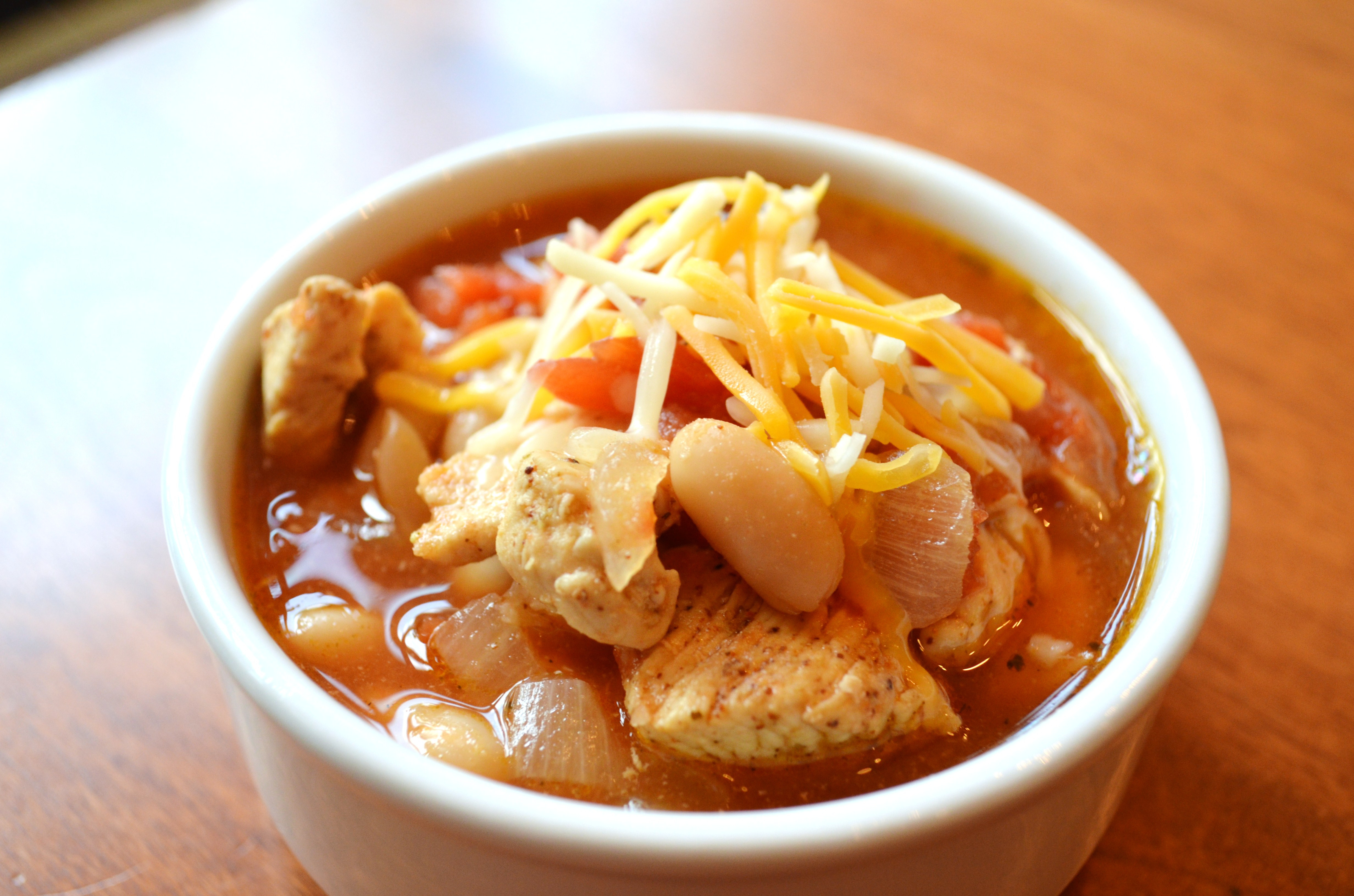 Healthy White Bean Chicken Chili
 Healthy Chicken & White Bean Chili • Domestic Superhero